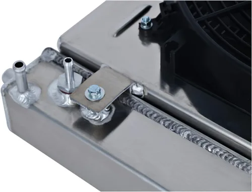 Miniatura 4 de Radiador de aluminio de 4 núcleos compatible con Ford F150 F250 F350 Super Duty Expedition 4.2l 4.6l 5.4l V8 Lariat con ventiladores eléctricos Kit