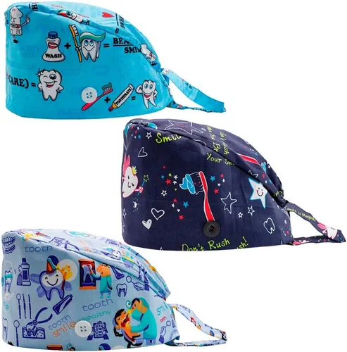 Miniatura 7 de 3 gorras de trabajo en forma de calabaza con banda de sudor ajustable para mujereshombres