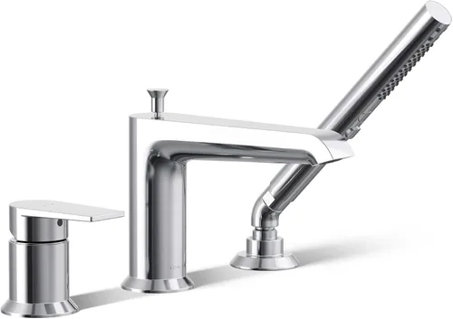 Miniatura 13 de Kohler K-97070-4-BL Hint® Grifo de baño con ducha de mano, negro mate