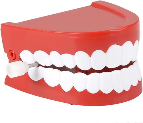 Miniatura 3 de The Dreidel Company Juguetes de dientes que muerden y parlotean los dientes para niños, recuerdos de fiesta de cumpleaños, regalos novedosos