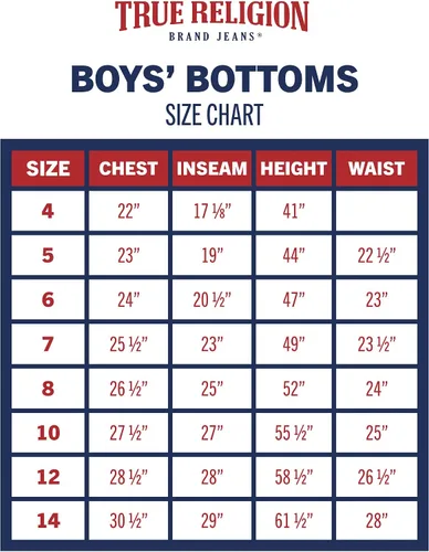 Miniatura 7 de True Religion Jeans para niños - Jeans elásticos de ajuste delgado (4-16)