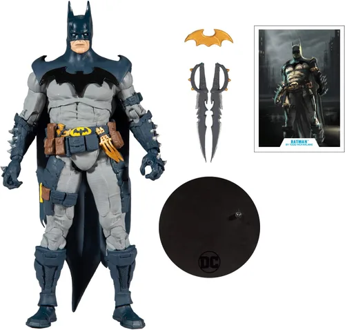 Miniatura 7 de DC Multiverse Batman diseñado por Todd McFarlane Figura de acción de 7 pulgadas