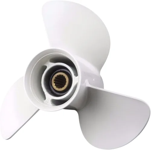 Asaki Hélice 15 Spline Compatible con Yamaha 50-130 hp Dia. 13 1/4 x 17 Paso 6E5-45945-01-EL