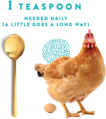 Miniatura 6 de Manna Pro Omega Egg Maker, suplemento de alimentación de pollo para gallinas ponedoras, alimento para aves de corral con ácidos grasos omega-3