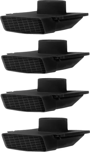 Miniatura 6 de PreVent-It Soffit Ventiladores de 4 pulgadas, diseño único que evita que el aire húmedo vuelva a entrar en casa, rejillas de ventilación exteriores