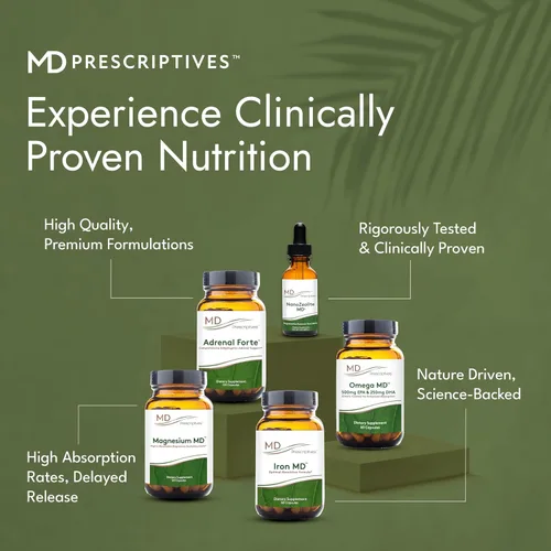 Miniatura 6 de MD Prescriptives Suplemento Omega MD - Aceite de pescado 500 EPA y 250 DHA Omega 3 - Apoya la salud cerebral y las articulaciones* - Sin olor a
