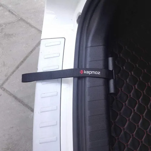 Miniatura 7 de Bucles Rápidos para Capó Anclaje de Cajuela Correas de Amarre para Kayak Proa Popa Canoa Transporte Punto de Amarre Seguro 2 Pares negro