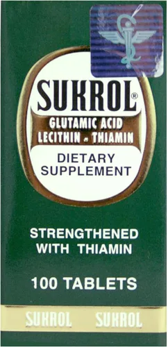 Miniatura 2 de Sukrol, Ácido Glutámico, Lecitina y Thiamin, Suplemento alimenticio vitamínico que te ayudará mejorar tu salud física y mental, Ayuda a mejorar tu