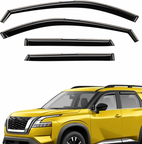 Miniatura 24 de Deflectores de ventana extra duraderos en el canal, protectores de lluvia aptos para Lexus GX 2010-2023, viseras solares, ventilación de viento