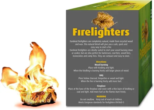 Miniatura 7 de homenote Juego de iniciación rápida de chimenea de carbón, accesorios para chimenea, cubos de encendedor, guantes resistentes al calor, soplador