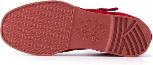 Miniatura 6 de SAEEKO Zapatos clásicos de China para mujer, zapatos casuales de muñeca de China, algodón Mary Janes, Zapatos chinos de Tai Chi, zapatillas