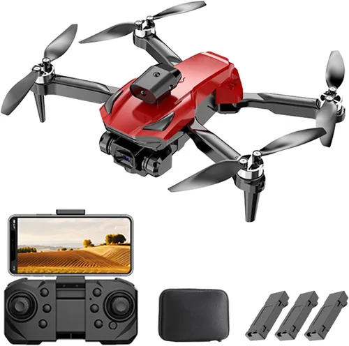 Miniatura 12 de GoolRC Mini dron de control remoto, mini dron plegable con cámara dual 4K, cuadricóptero sin cabeza, motor sin escobillas, evitación de obstáculos