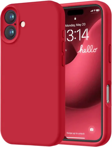 Miniatura 122 de LOVE 3000 Compatible con Funda para iPhone 15, [Cámara de Cobertura Completa de Silicona Suave] [Protección contra Caídas de 8 pies], Forro de Negro