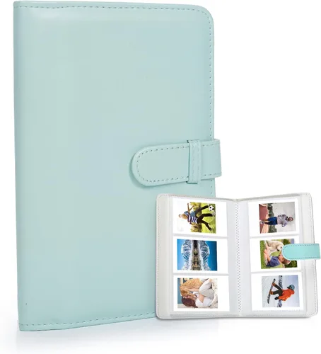 Miniatura 12 de Mini álbum de 108 bolsillos compatible con película Fujifilm Instax Mini, adecuado para Instax Mini 12/11/7+/40/9/Evo/Link 2, álbum de fotos de 2 x