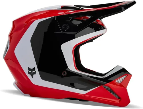 Miniatura 2 de Fox Racing Casco unisex para motocross V1, rojo fluorescente, XS