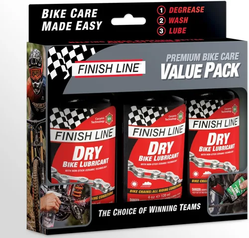 Miniatura 12 de Finish Line Lubricante para bicicleta seca Botella exprimible de 8 onzas