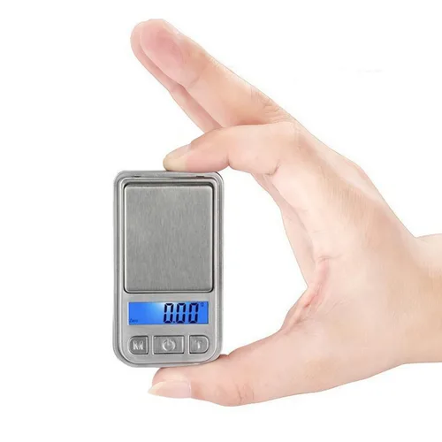 MEIYA Báscula digital de gramo de bolsillo 7.05 oz x 0.00 oz, mini escala digital de gramos para alimentos pequeños, joyas, hierbas, monedas
