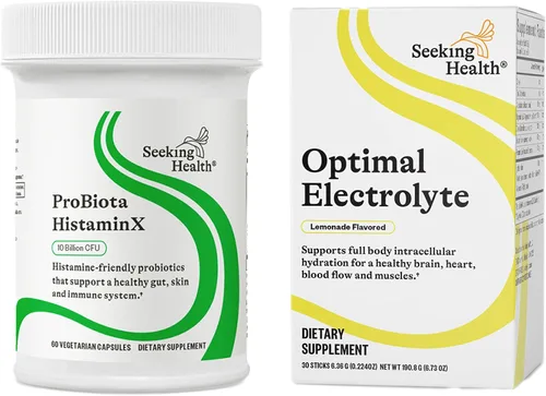 Miniatura 9 de Seeking Health ProBiota HistaminX Probiótico nutricional probiótico vegetariano 10 mil millones de UFC por porción 60 cápsulas vegetarianas