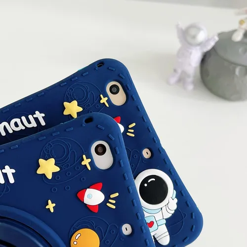 Miniatura 8 de Funda para tablet Samsung Galaxy Tab S6 Lite de 10.4 pulgadas 2022/2020 (SM-P610/P613/P615/P619) con soporte giratorio de 360°, agarre