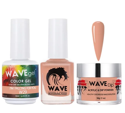 Miniatura 23 de WAVEGEL - Juego de gel de remojo, laca de uñas y polvo acrílico a juego - Colección Simplicity - #P109 Blizzard
