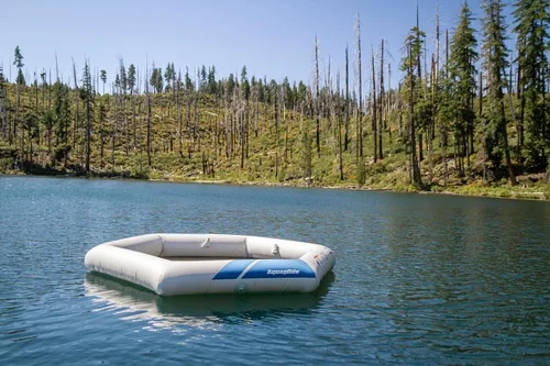Miniatura 6 de AQUAGLIDE Soaker Lounge - Flotador inflable para 5 personas con malla, multicolor, 27.559055118110237