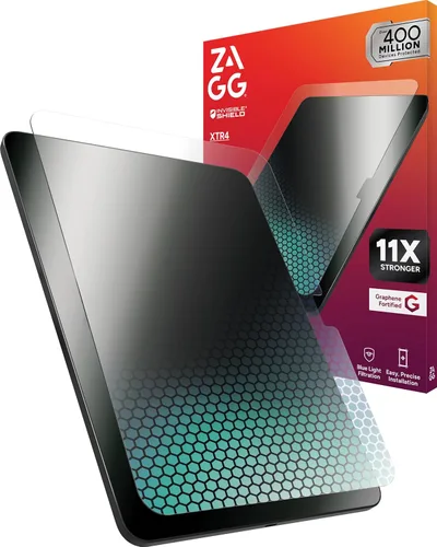 Miniatura 10 de ZAGG Glass XTR3 - Protector de pantalla para iPad Air de 11 pulgadas (M3)/Air de 11 pulgadas (M2), tecnología avanzada de impacto Hexiom, vidrio