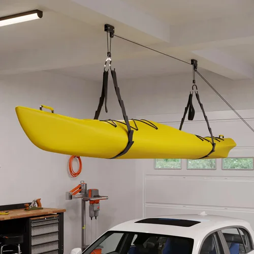 Miniatura 6 de RAD Sportz Kayak Storage Hoist - Overhead Pulley System with 125lb Capacity for Canoes, Bikes, Ladders, and More - for up to 12-Foot Ceilings