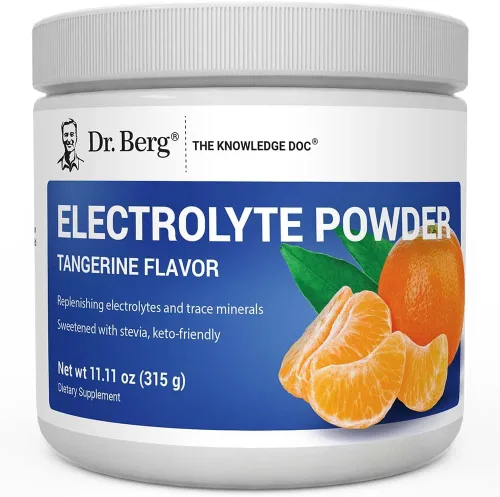 Miniatura 14 de Dr. Berg Zero Sugar Hydration Keto Electrolyte Powder - Mejorado con 1000 mg de potasio y sal rosa real del Himalaya (no sal de mesa) – Suplemento