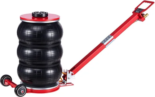 Miniatura 11 de VEVOR Gato de Aire, Gato de Aire de Bolsa Triple de 3T / 6600 lbs, Gato de Bolsa de Aire con Seis Tubos de Acero, Eleva hasta 17.7 pulgadas/450 mm