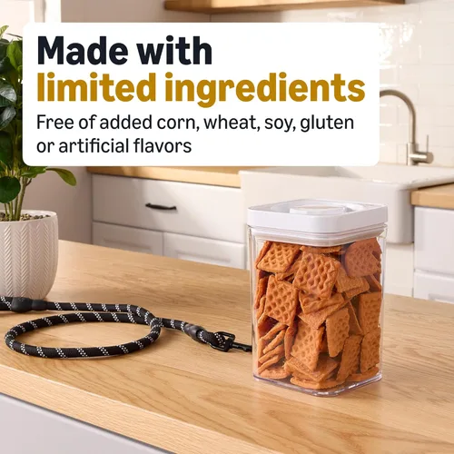 Miniatura 5 de Marca Amazon – Golosinas Wag para perros, bocados de pollo y waffle, 12 onzas resellables, paquete de 1