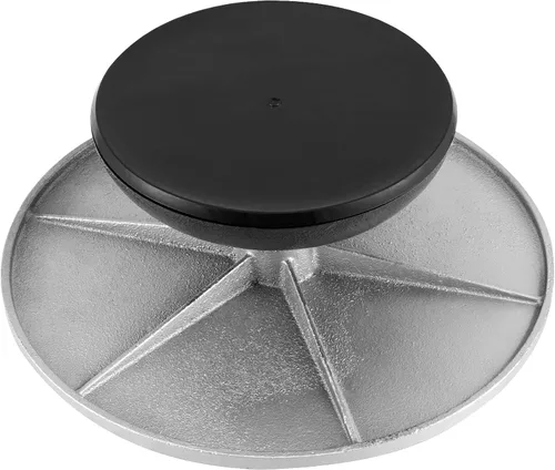 Miniatura 4 de HOIGON Rueda para esculpir de 12 pulgadas, rueda de metal resistente para bandas, rueda giratoria para esculpir para decorar pintura, cerámica