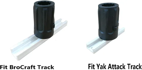 Miniatura 5 de Brocraft Sistema de bloqueo de anclaje para kayak/canoa Montaje en riel