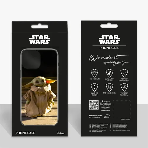 Miniatura 2 de ERT GROUP Caja del teléfono móvil para Xiaomi REDMI Note 10/10S Original y con licencia oficial Star Wars Patrón Baby Yoda 001 adaptado de manera