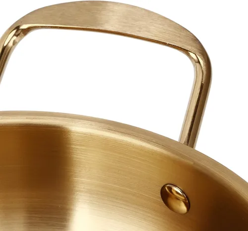 Miniatura 8 de PENO Olla de ramen, olla de fideos de acero inoxidable, oro para uso doméstico
