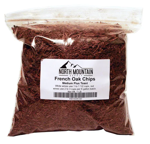 Miniatura 2 de North Mountain Supply Chips de roble francés (sin tostar, 1 libra)