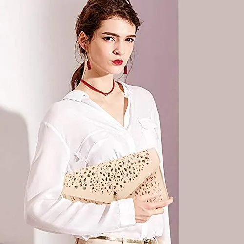 Miniatura 4 de Mily Glitter Sequins Envolvente Clutch Tote Bolso de hombro