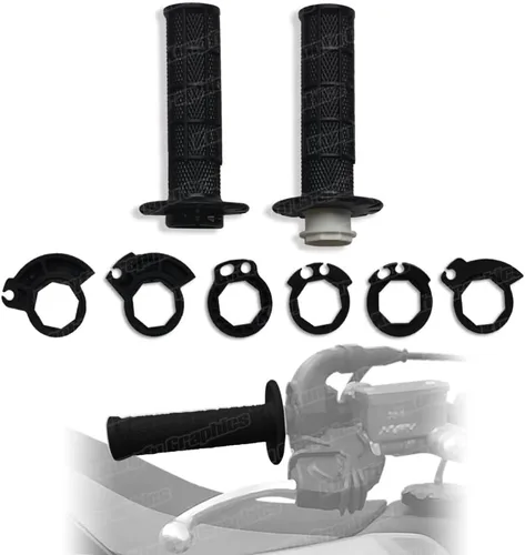 Lock on Grips for Dirt Bike YZF WR XT Serow KXF SX EXC RM RMZ CRF TC TE Motocross Enduro MX Universal