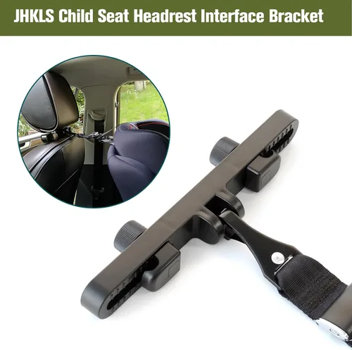 Miniatura 2 de Soporte Universal para Reposacabezas de Coche, Montaje ISOFIX, Pestillo, Kit de Anclaje para Asiento Infantil, Soporte para Reposacabezas