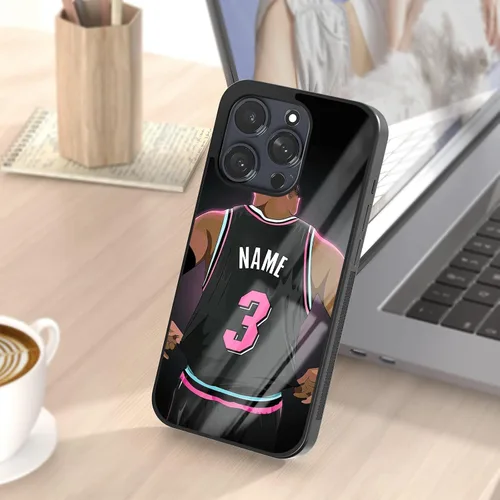 Miniatura 6 de Fundas de teléfono de baloncesto personalizadas para iPhone 6 7 8 11 12 13 14 15 16 17 Pro Max Plus Mini X para Samsung A03 A13 A14 A16 A17 A51 A52