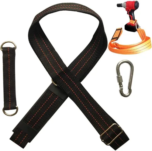 Llave de taladro de impacto inalámbrica, correa de hombro portátil, arnés de soporte para conductor desmontable/correa/eslinga/para la mayoría de