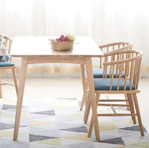 Miniatura 4 de Ocio Silla de madera maciza Mesa de comedor y silla Combinación Hotel Reposabrazos Respaldo Silla Silla de oficina Silla de escritorio (D)