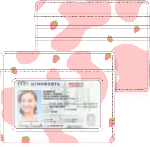 Miniatura 14 de Fintie Billetera delgada y minimalista para bolsillo frontal, con bloqueo RFID, tarjetero y ventana de identificación, para hombre o mujer