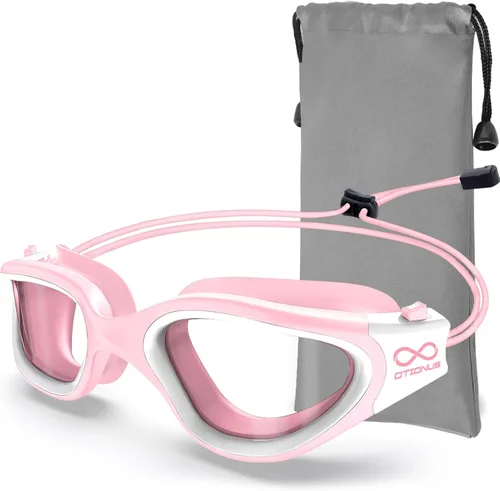Miniatura 24 de Swim Goggles, Polarized Adult Swimming Goggles Bungee Strap No Hair Pulling Anti-fog Pool Goggles for Men Women