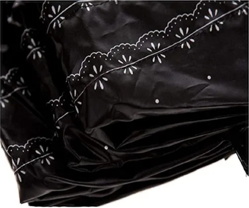 Miniatura 4 de zmgmsmh Paraguas de viaje plegable compacto resistente a los rayos UV sombrilla de encaje de princesa para mujeres y niñas