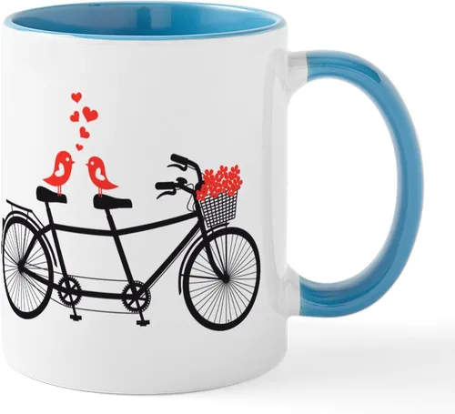 Miniatura 22 de CafePress Bicycle Bike Riding 11 Oz Ceramic Mug 11 oz (325 ml) Ceramic Coffee Mug