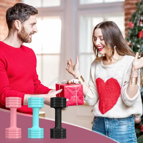 Miniatura 7 de EQUIPRO Adjustable Dumbbell Set, 4 in 1 Free Weights Dumbbells Set for Women, Weights for Women at Home, 2lb 3lb 4lb 5lb with TPU Soft Rubber Handle