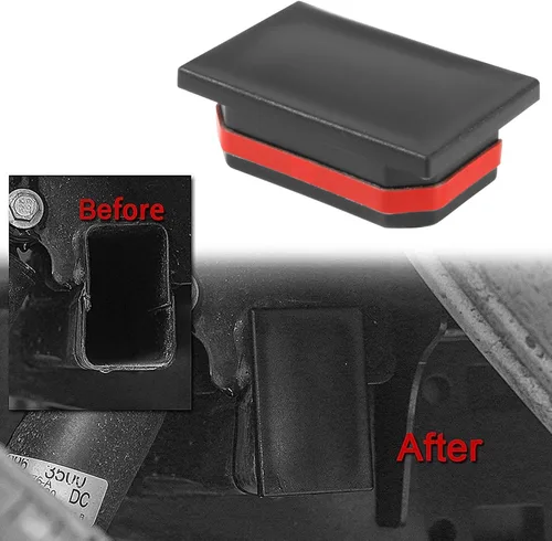 Miniatura 7 de BASIKER Tapones para Orificios de Tubo del Bastidor para Ford F150 Raptor 2017-2019 Tapas Anti Suciedad Barro y Residuos Tapones para Orificios