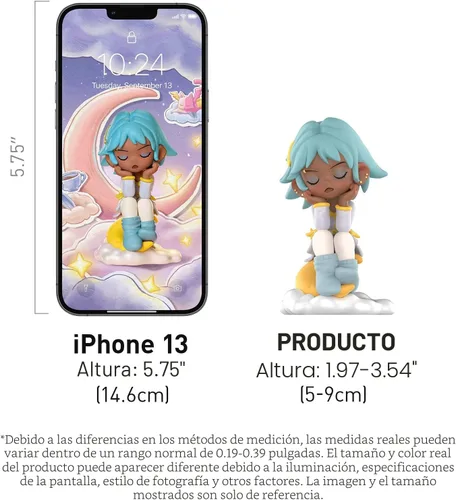 Miniatura 8 de POP MART Lil Peach Riot Sleepover Series Cajas Ciegas de Figuras, Figuras de Acción de Diseño Aleatorio, Juguetes Coleccionables para Decoración