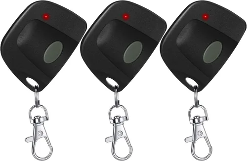 Kingdder 3 piezas de control remoto para abrir puertas compatibles con Multicode 300mhz 10 Interruptor de inmersión 3089 3060 3070, control remoto