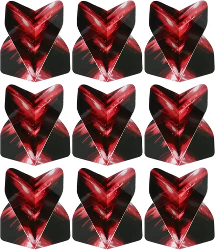 PATIKIL Dart Flights - Paquete de accesorios de dardos estándar PET para punta de acero